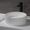 Alfi Brand 15" Round White Matte Solid Surface Resin Sink ABRS15R - alternate 1